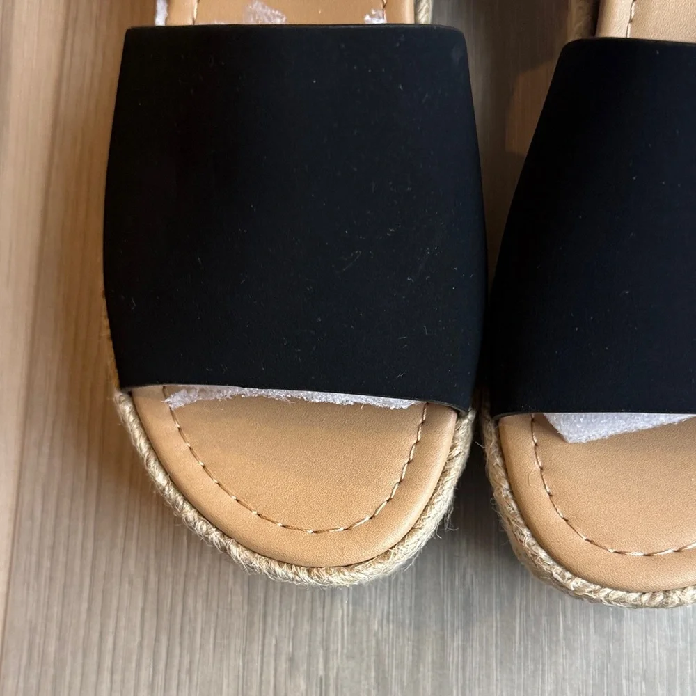 NWB Soda Women's Topic Black Ankle Strap Sandals Size 7.5 - Picture 3 of 11